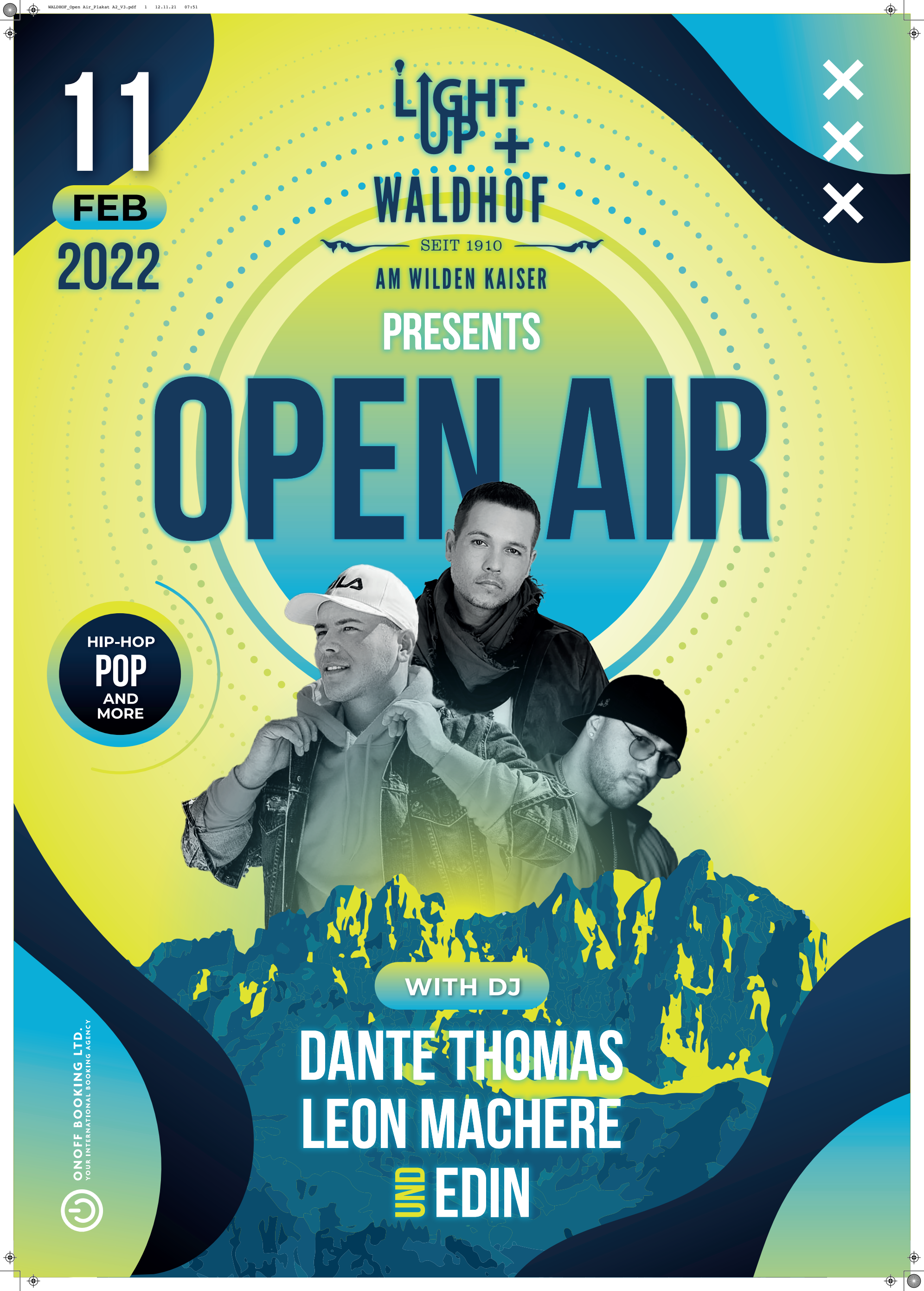 Waldhof Open Air Plakat